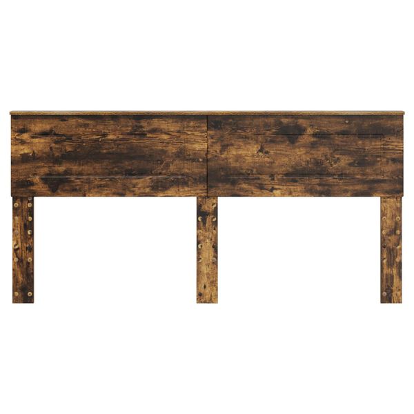 vidaXL Облегалка за глава Димян дъб 200 cm Инженерно дърво