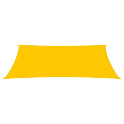 vidaXL Платно-сенник, 160 г/м², жълто, 2,5x4 м, HDPE