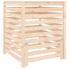 vidaXL Компостер 82,5x82,5x99,5 см борово дърво масив