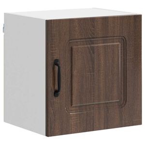vidaXL Панел за миялна машина Kalmar Кафяв дъб 40 x 31 x 40 см