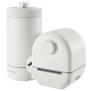 INTEX Филтърна помпа INTEX Бяло 8.6 Полипропилен и стомана