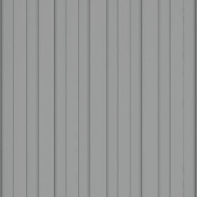 vidaXL Покривни панели, 12 бр, поцинкована стомана, сиви, 60х45 см