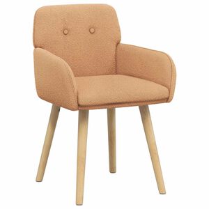 vidaXL Обедени столове 2 pcs Букле Бежово 59 х 57 х 85 см