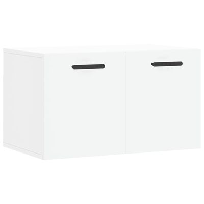 vidaXL Стенен шкаф, бял, 60x36,5x35 см, инженерно дърво