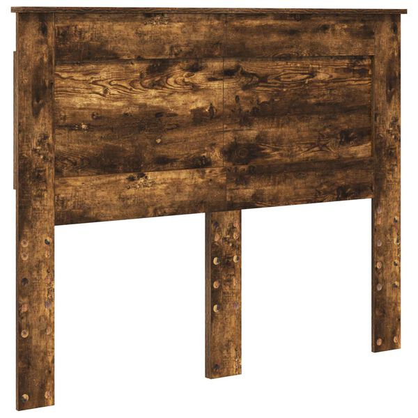 vidaXL Облегалка за глава с таблото Димян дъб 120 cm Инженерно дърво