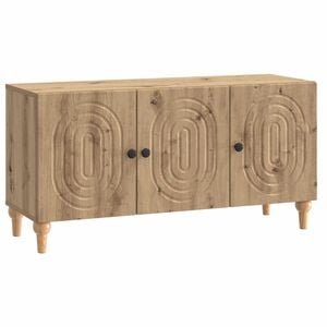 vidaXL ТВ шкаф Дъб артизан 99 x 34,5 x 50 см Инженерна дървесина