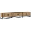 vidaXL ТВ Единици 240 x 35 x 41 см Дъб Инженерно дърво