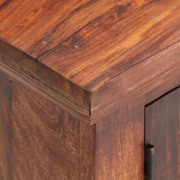 vidaXL ТВ шкаф, 120x30x40 cм, акациево дърво масив