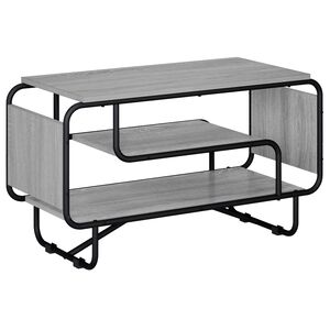 vidaXL ТВ стойка 80 x 36 x 45 см Сив Сонома