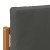 vidaXL Комплект дивани за открито Естествен 71 x 63 x 73 см
