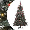 vidaXL С изкуствено коледно дърво Зелен 150 cm