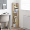 vidaXL Ъглов шкаф Сонома дъб 27,5x27x140см Инженерно дърво