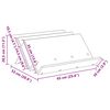 vidaXL Етажерка за списания Дъб 65 x 53 x 28,5 см Инженерно дърво