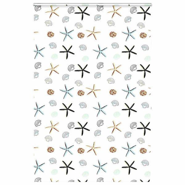 vidaXL Ролетна щора за душ с касета 150x240 см Ширина на плата 146 см