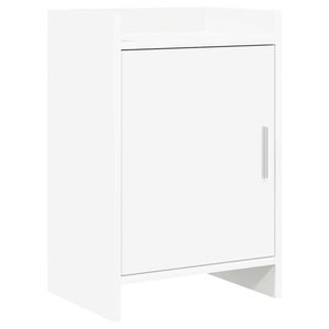 vidaXL Нощни маси Бяло 40 x 30 x 60 cm Инженерна дървесина