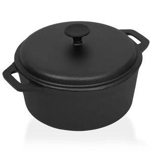 vidaXL Тенджера &Oslash;26,5 см, чугун