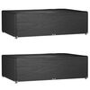 vidaXL Калъф за градинска мебел 2 бр 12 капси 227x152x65см правоъгълни