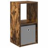 vidaXL Нощно шкафче Димян дъб 30,5 x 27 x 59,5 см Инженерна дървесина