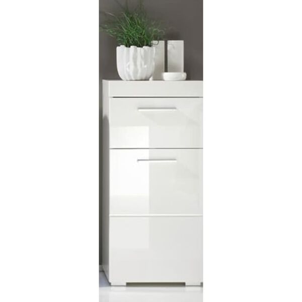 Trendteam Стоящ шкаф за баня Amanda, бял