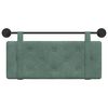 vidaXL Висяща табла Морско зелено 110 x 55 x 5 см Кадифе