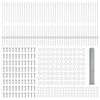 vidaXL Ограда с пост Сребрист 1 x 100 m Стомана
