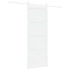 vidaXL Преплъзваща се врата ORKDAL 78 x 202 cm Инженерна дървесина