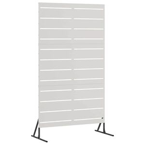 vidaXL Екран за уединение 100 x 50 x 180 см Неръждаема стомана