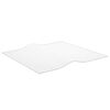 vidaXL Протектор за маса, матов, 70x70 см, 1,6 мм, PVC
