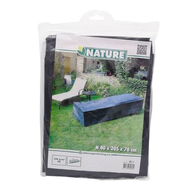 Nature Калъф за градинска мебел, за реклайнери, 205x78x40 см