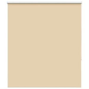vidaXL Ролкова щора Blackout Бежова 130x150 cm Ширина на плата 126,6cm