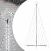 vidaXL LED коледна елха 570 светодиода студено бяло 399 см