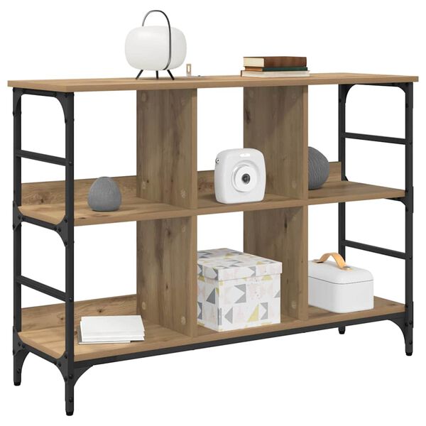 vidaXL Служебен шкаф Дъб 102 x 32 x 73,5 см