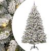 vidaXL С изкуствено коледно дърво 270 cm 300 LED светодиода Топло бяло