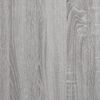 vidaXL Кафе маса, сив сонома, 102x44,5x50 см, инженерно дърво