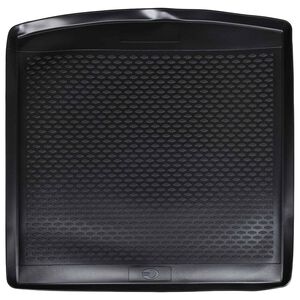 vidaXL Килим за багажник Черно &Scaron;KODA KODIAQ 2017- 5-местен Каучук