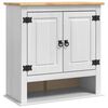 vidaXL Висящ шкаф CORONA Бяло 70 x 33 x 71,5 см
