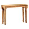 vidaXL Console Table 110x35x77 cm Solid Mango Wood - Untranslated