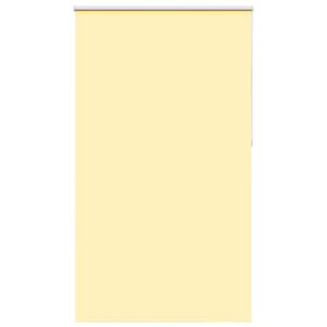 vidaXL Ролетна щора, затъмняваща, жълта, 135x230 см, ширина на плата 131,6 см, полиестер