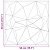 vidaXL Стенни панели 12 pcs Диамант Бетон 50 x 50 cm XPS Пяна