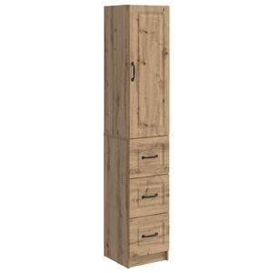 vidaXL Комплект шкафове 2 бр. 33 x 34,5 x 87 см Инженерна дървесина