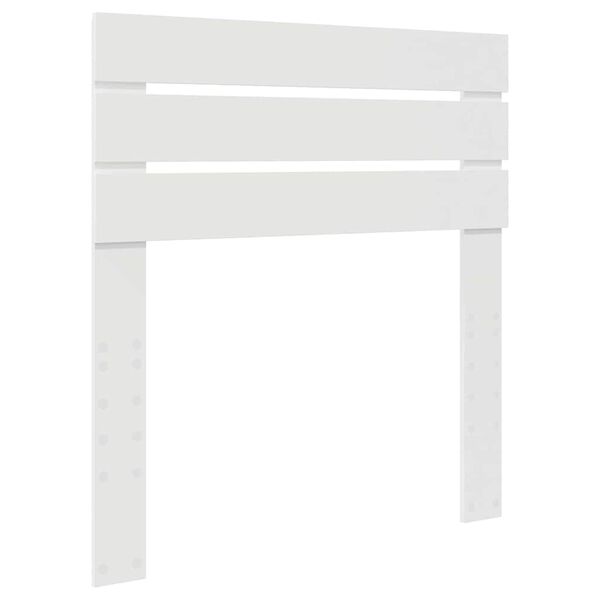 vidaXL Облегалка за глава с таблото Бяло 90 cm Инженерно дърво