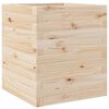 vidaXL Градинска кашпа 40x40x46 см масивна борова дървесина