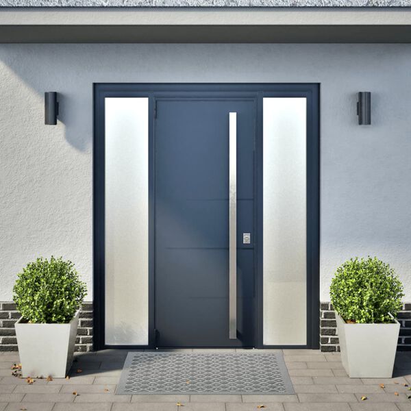 vidaXL Градински кашпи, 2 бр, 40x40x40 см, неръждаема стомана