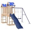 vidaXL Комбинирано детско съоръжение за игра на открито, бор масив