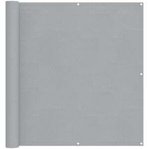 vidaXL Балконен екран PU покрит оксфорд алу