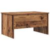 vidaXL Масичка за кафе Старо дърво 102 x 50,5 x 46,5 см