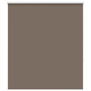 vidaXL Ролкова щора Blackout Кафе 130x150 см Ширина на плата 126,6 см