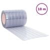 vidaXL Прозрачна завеса за врата 300x2,6 мм 10 м PVC