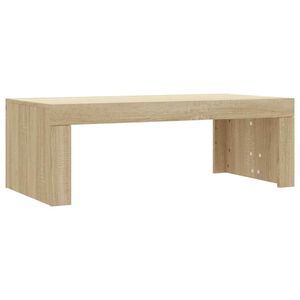 vidaXL Кафе маса, дъб сонома, 102x50x36 см, инженерно дърво