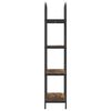 vidaXL Рафт за книги Димян дъб 60 x 30 x 146 см Инженерно дърво